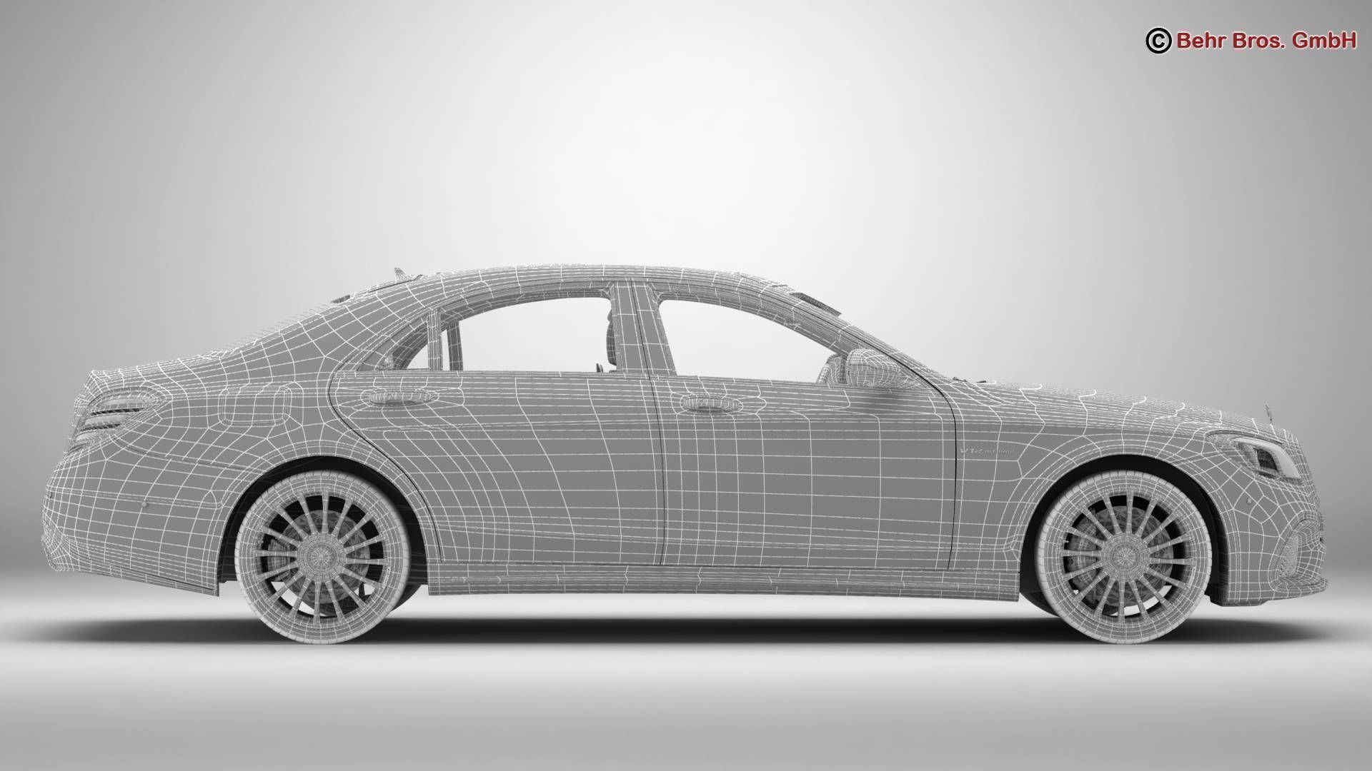 Mercedes S Class AMG S65 2018 3D model_20