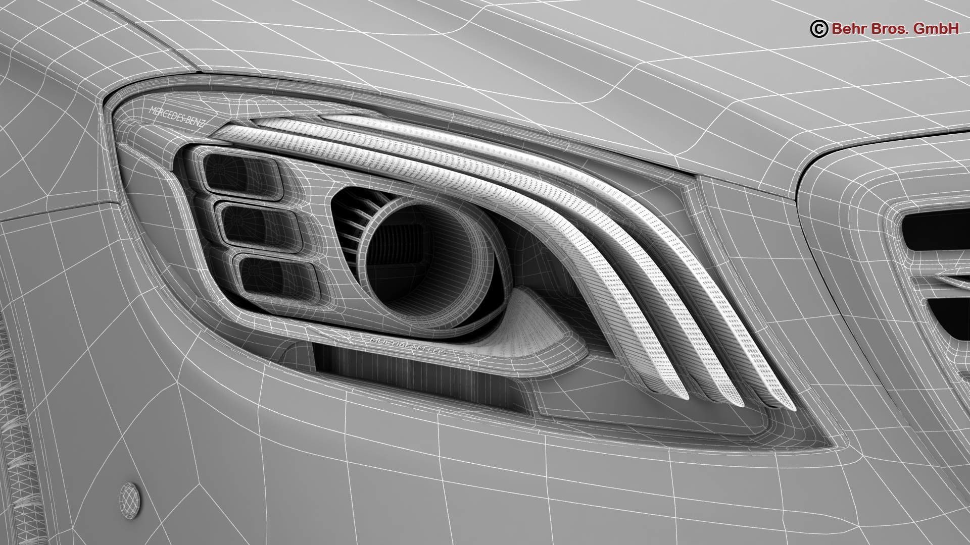 Mercedes S Class AMG S65 2018 3D model_24