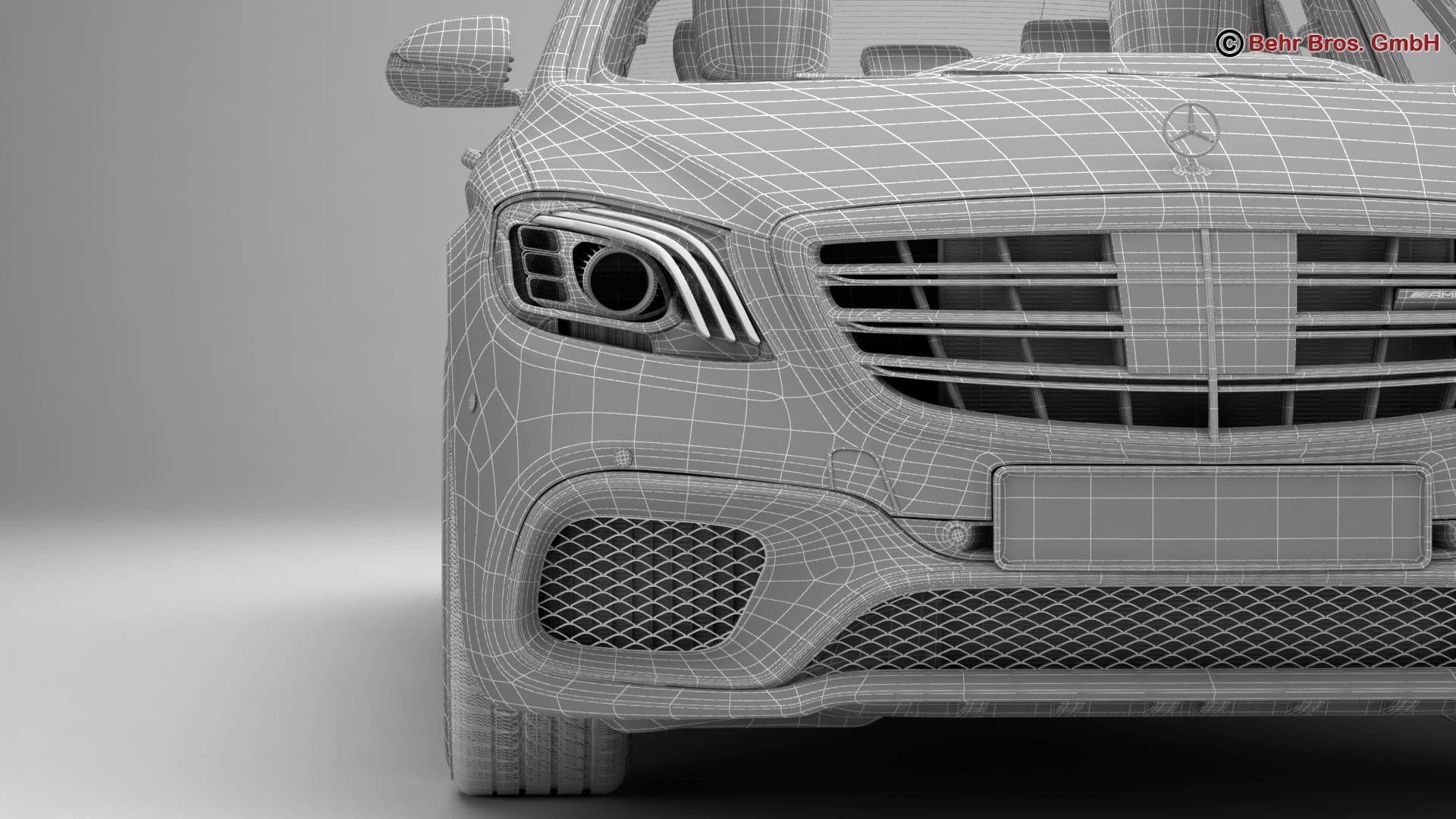 Mercedes S Class AMG S65 2018 3D model_22