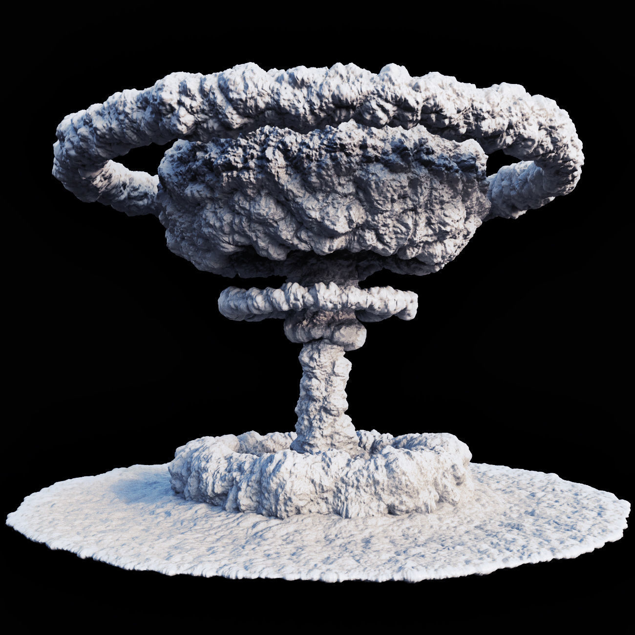 Nuclear Explosion 2 3D model_4