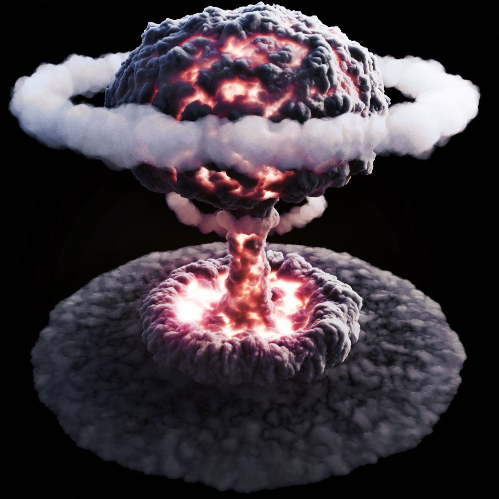 Nuclear Explosion 2 3D model_2