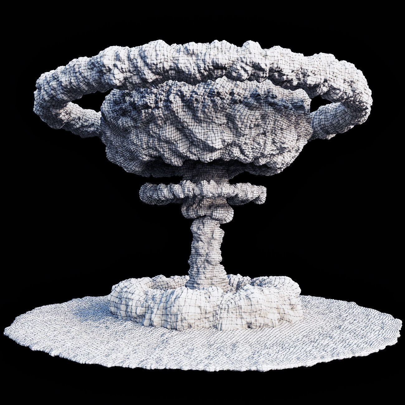 Nuclear Explosion 2 3D model_6