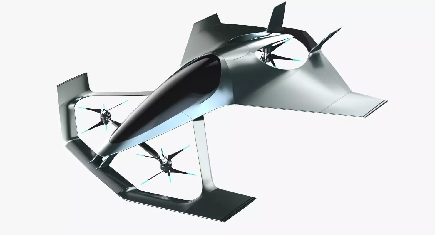 The Aston Martin Volante Vision Concept 3D model_0