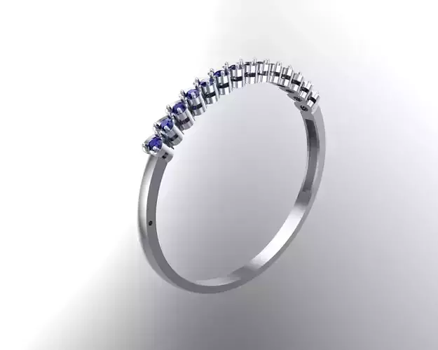 Diamond golden bangle NN108 3D print model