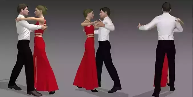 Dancing couple