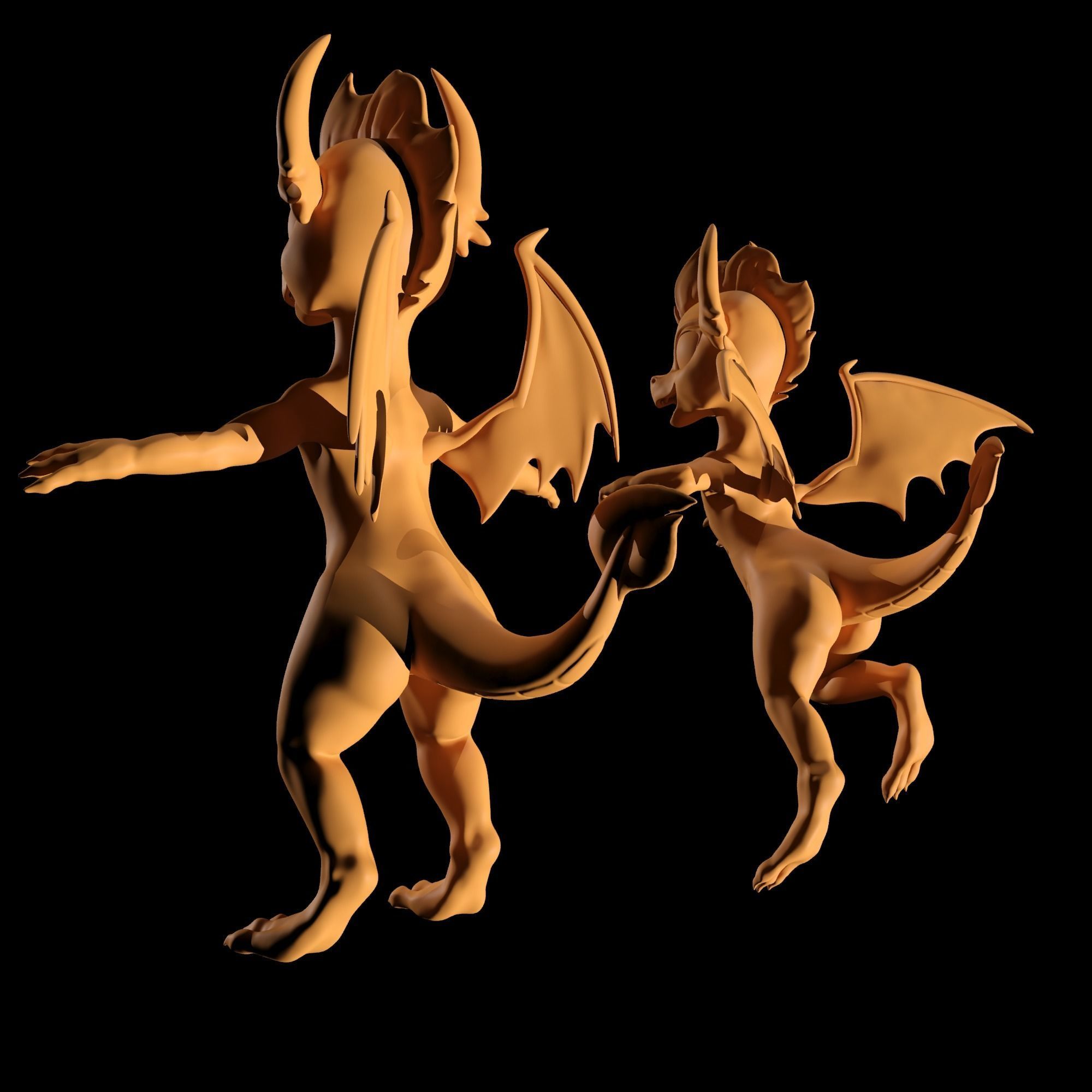 Smolder the teenager dragon Free 3D print model_4