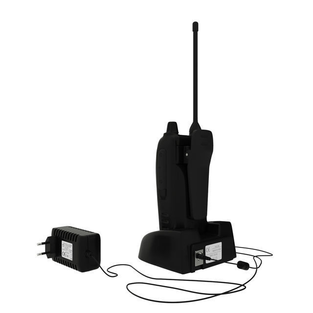 Radio ICOM 3D model_4