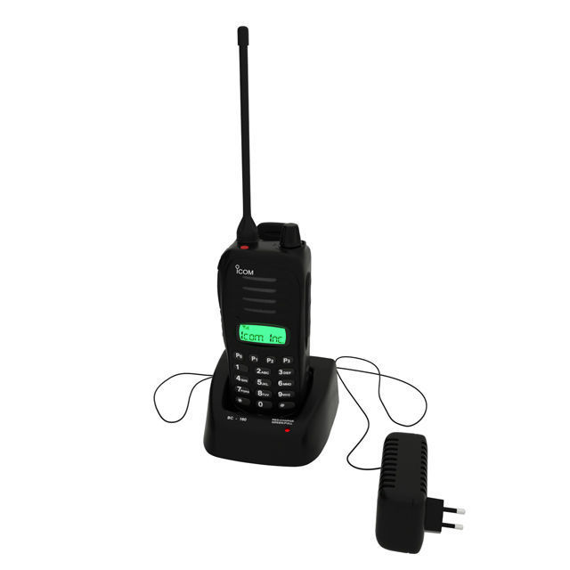 Radio ICOM 3D model_2
