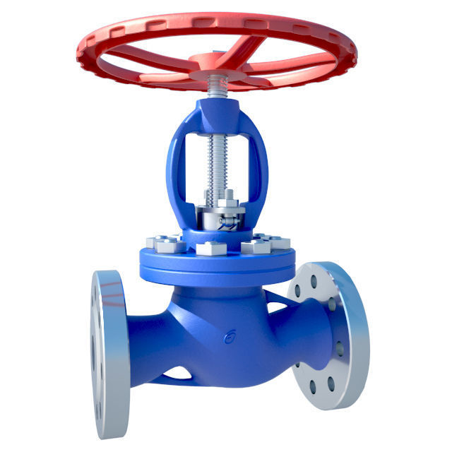 Valve 3D model_2