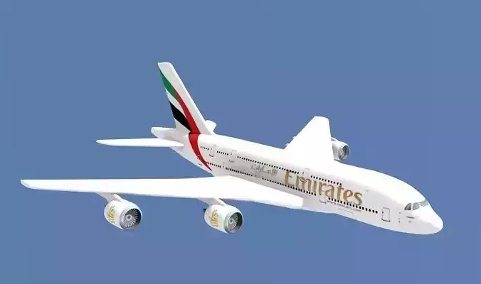Airbus a380 3D model