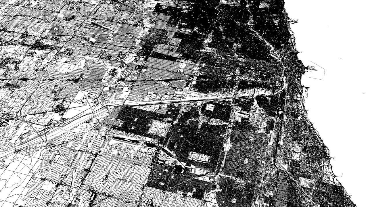 Chicago Streets Buildings Transport Sport Airports Ultimate 3D model_18