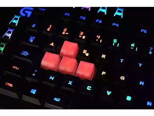 Romer G key cap 3D print model