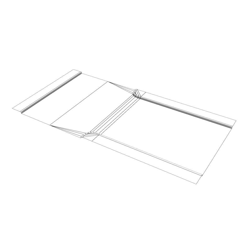 Mid Poly Roads Staircases and Bridges Pack Low-poly 3D model_6