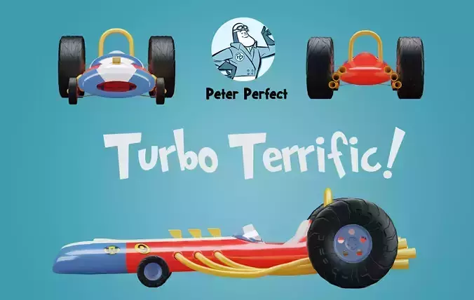 Wacky Races - Turbo Terrific