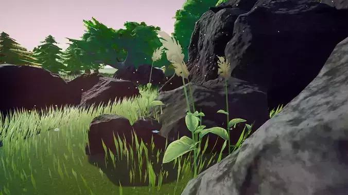 Stones and Rocks FREE Mini Pack - Unreal Engine 4 Free low-poly 3D model