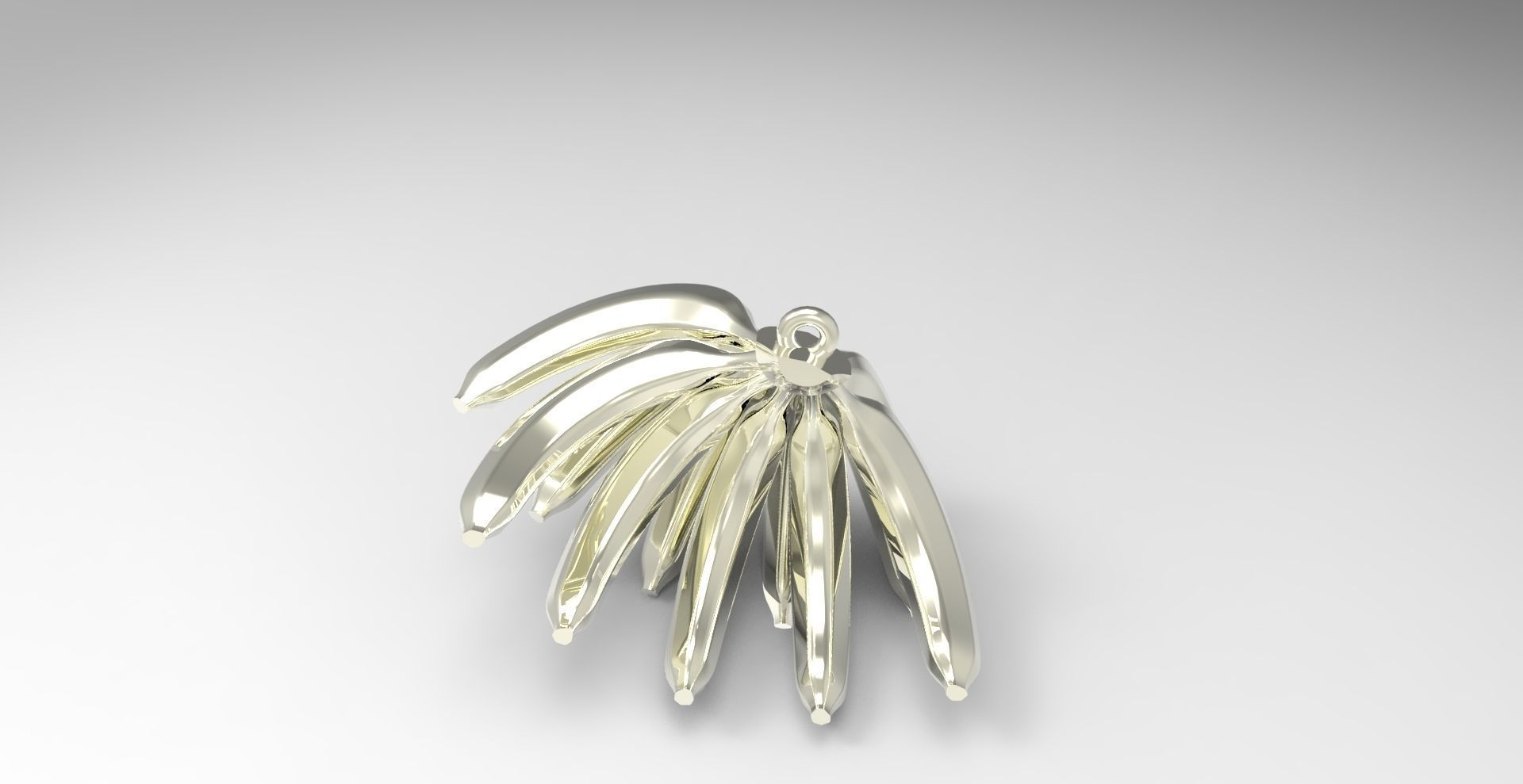 Bananas bunch 3D print model_7