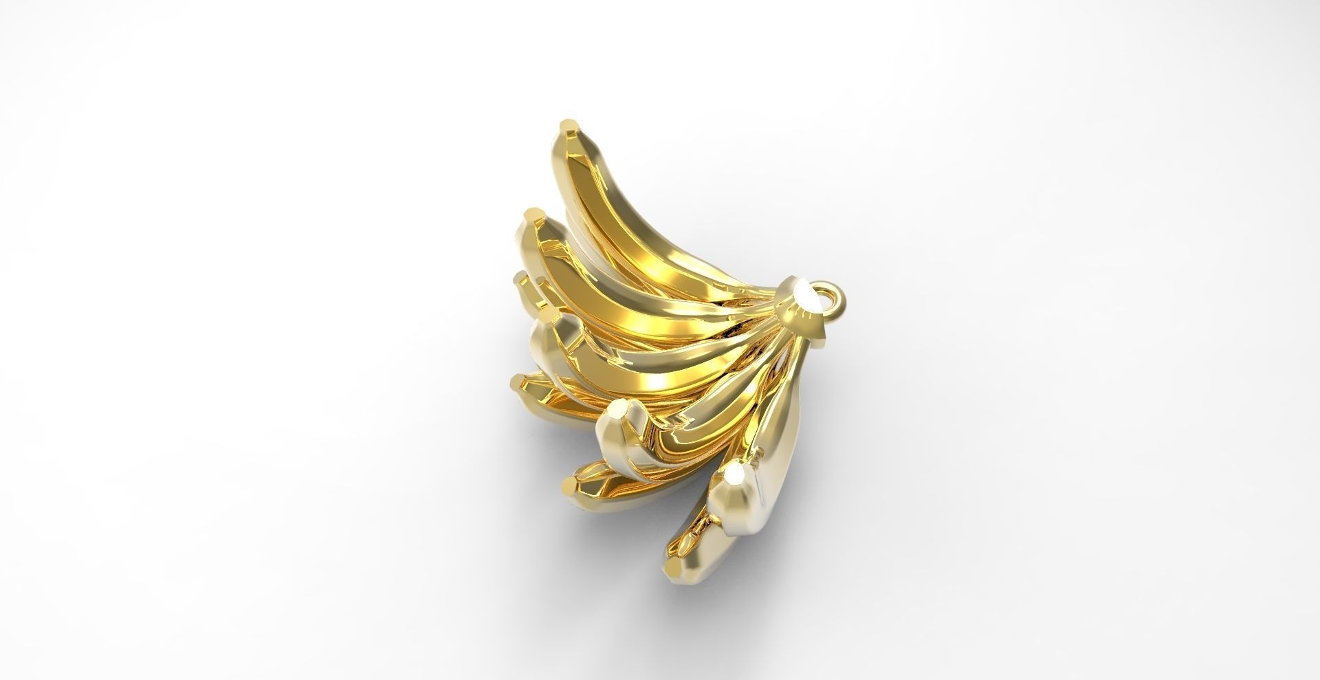 Bananas bunch 3D print model_5