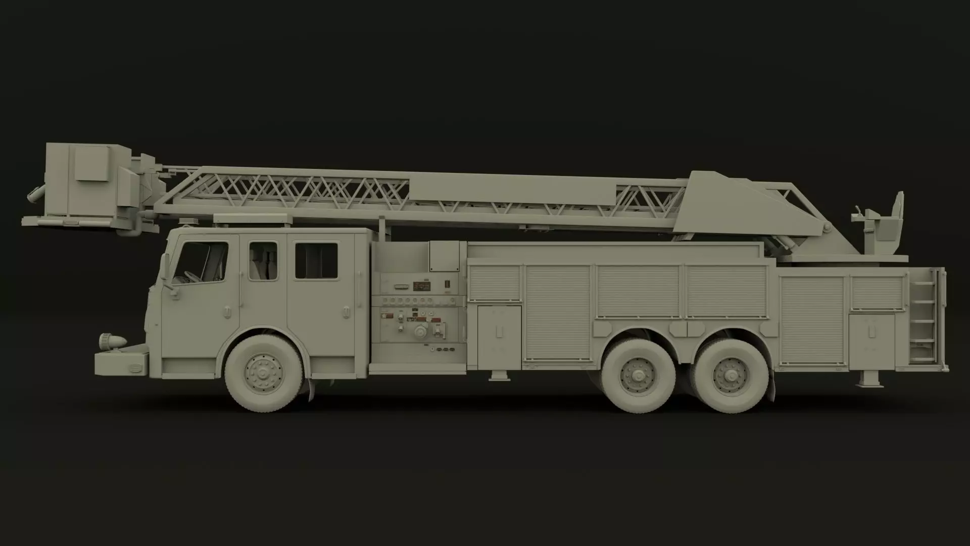 Firetruck RM CObra 3D model_0