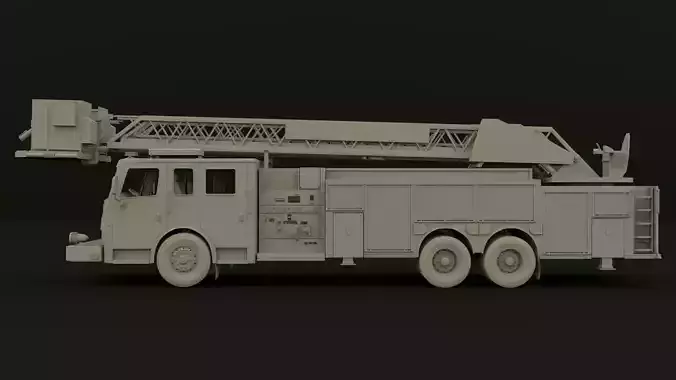 Firetruck RM CObra 3D model