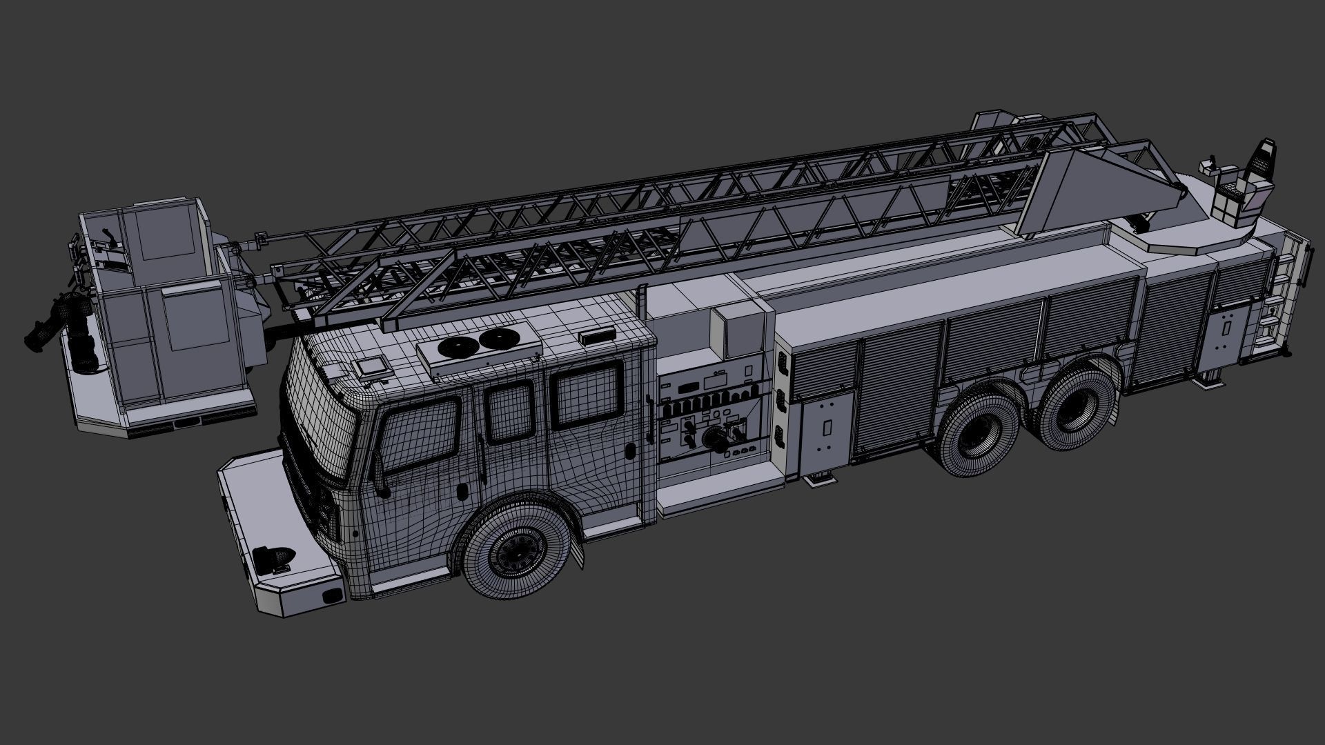 Firetruck RM CObra 3D model_10