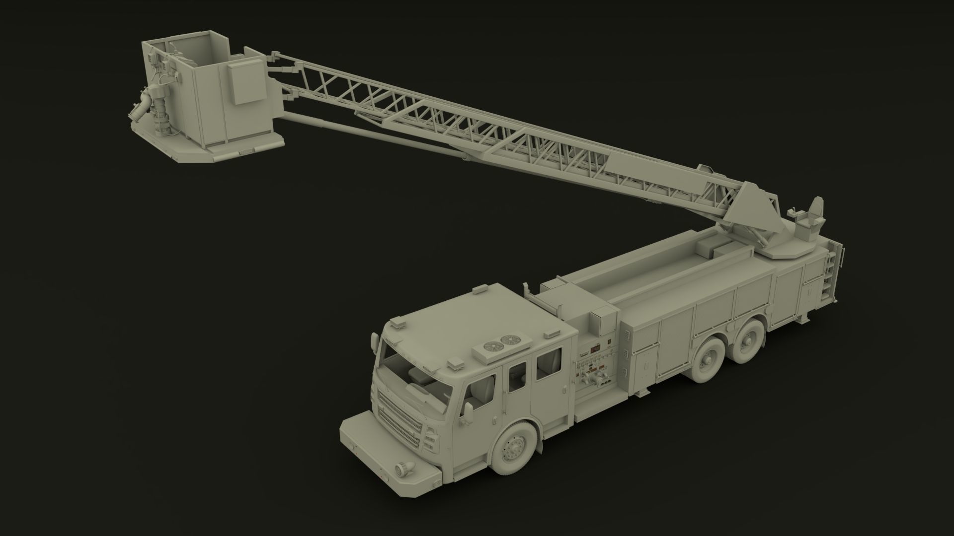 Firetruck RM CObra 3D model_8