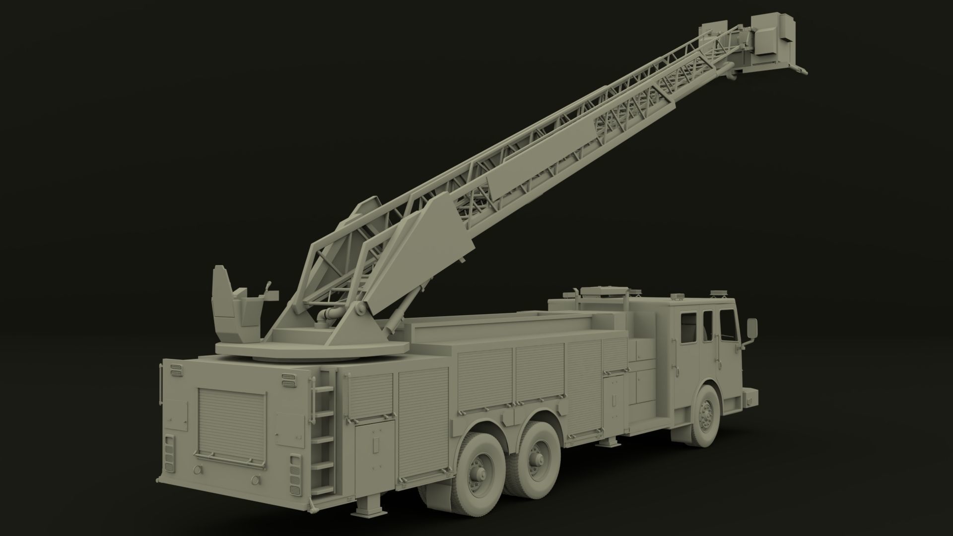 Firetruck RM CObra 3D model_7