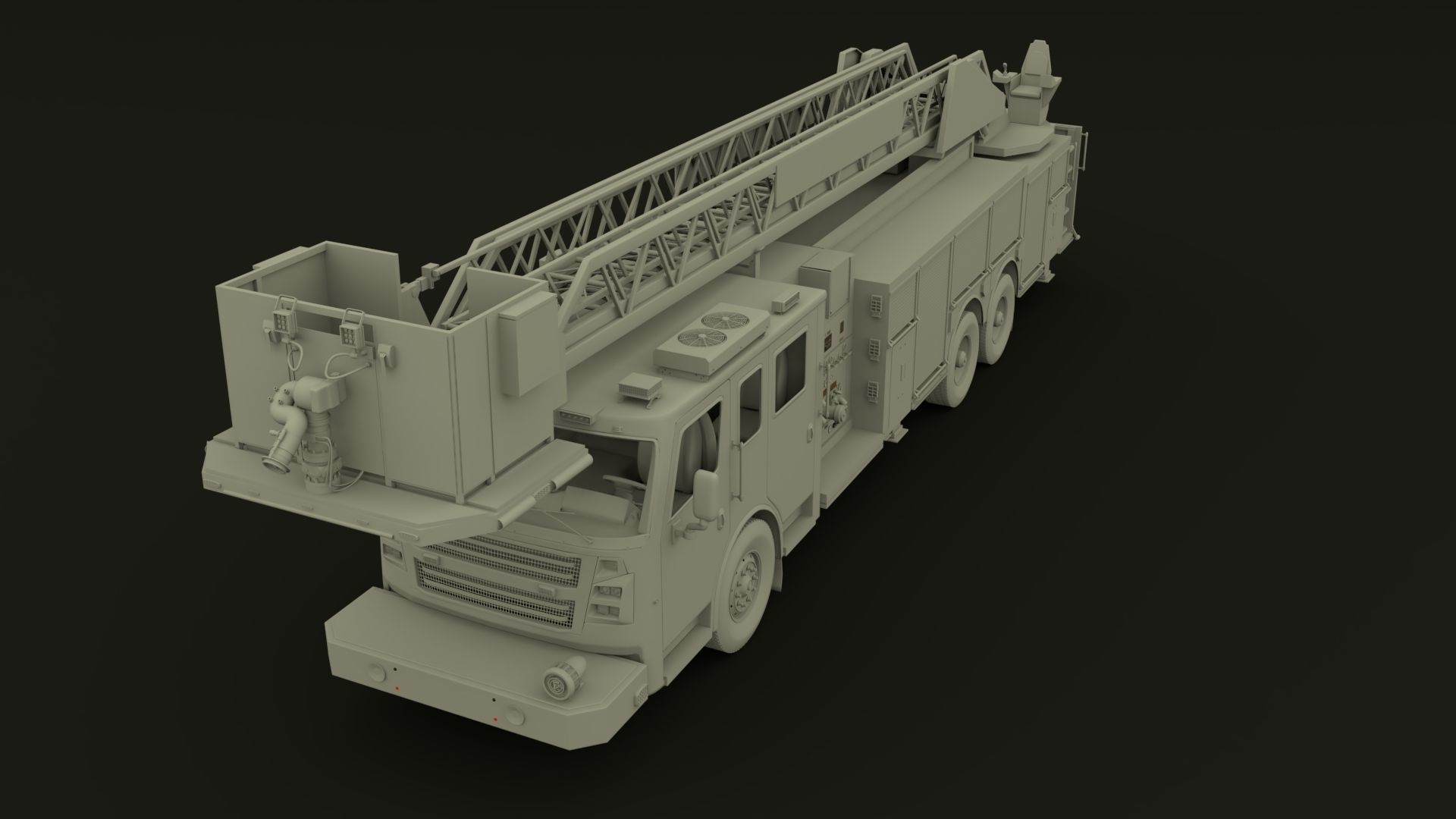 Firetruck RM CObra 3D model_3