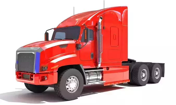 American Freightliner Truck 3D model