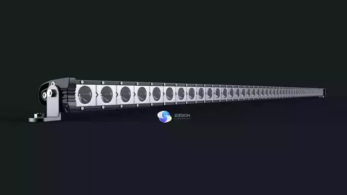 Led bar 3D model