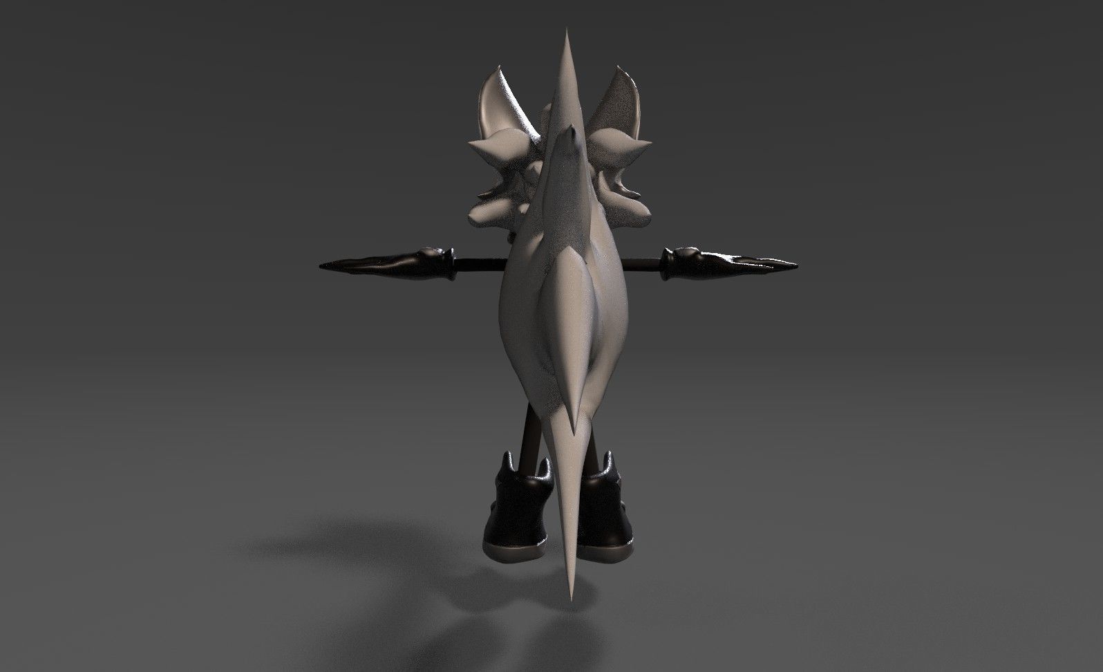 Infinite reworked Sonic Forces Character Free low-poly 3D model_7