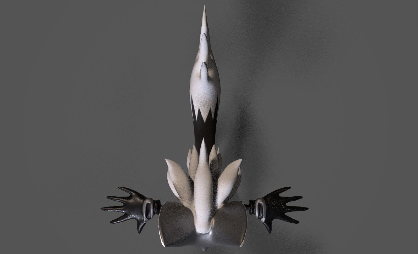 Infinite reworked Sonic Forces Character Free low-poly 3D model_10