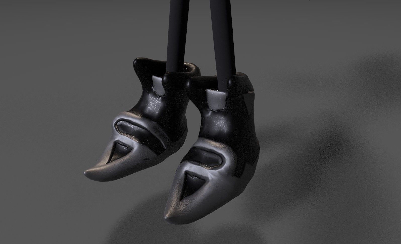 Infinite reworked Sonic Forces Character Free low-poly 3D model_14