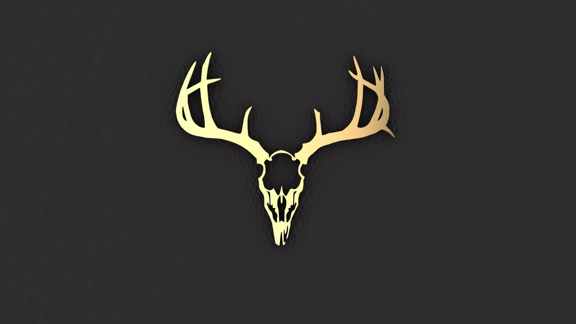 Bone Collector Buck Skull 3D print model_0