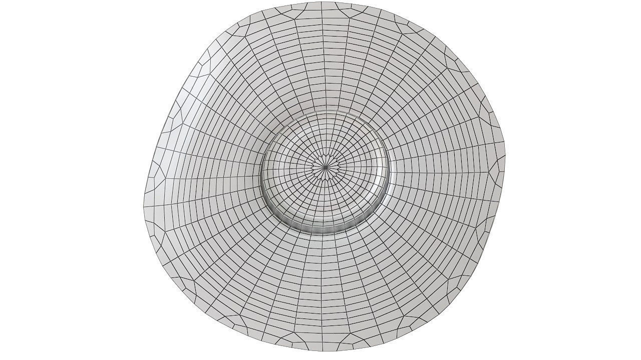 Traditional colombian vueltiao hat 3D model_10