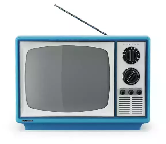 Vintage TV Quasar XP3163ML 3D model