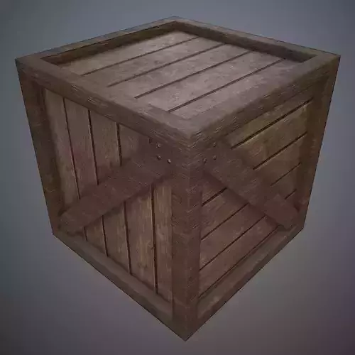 PBR Wooden Crate
