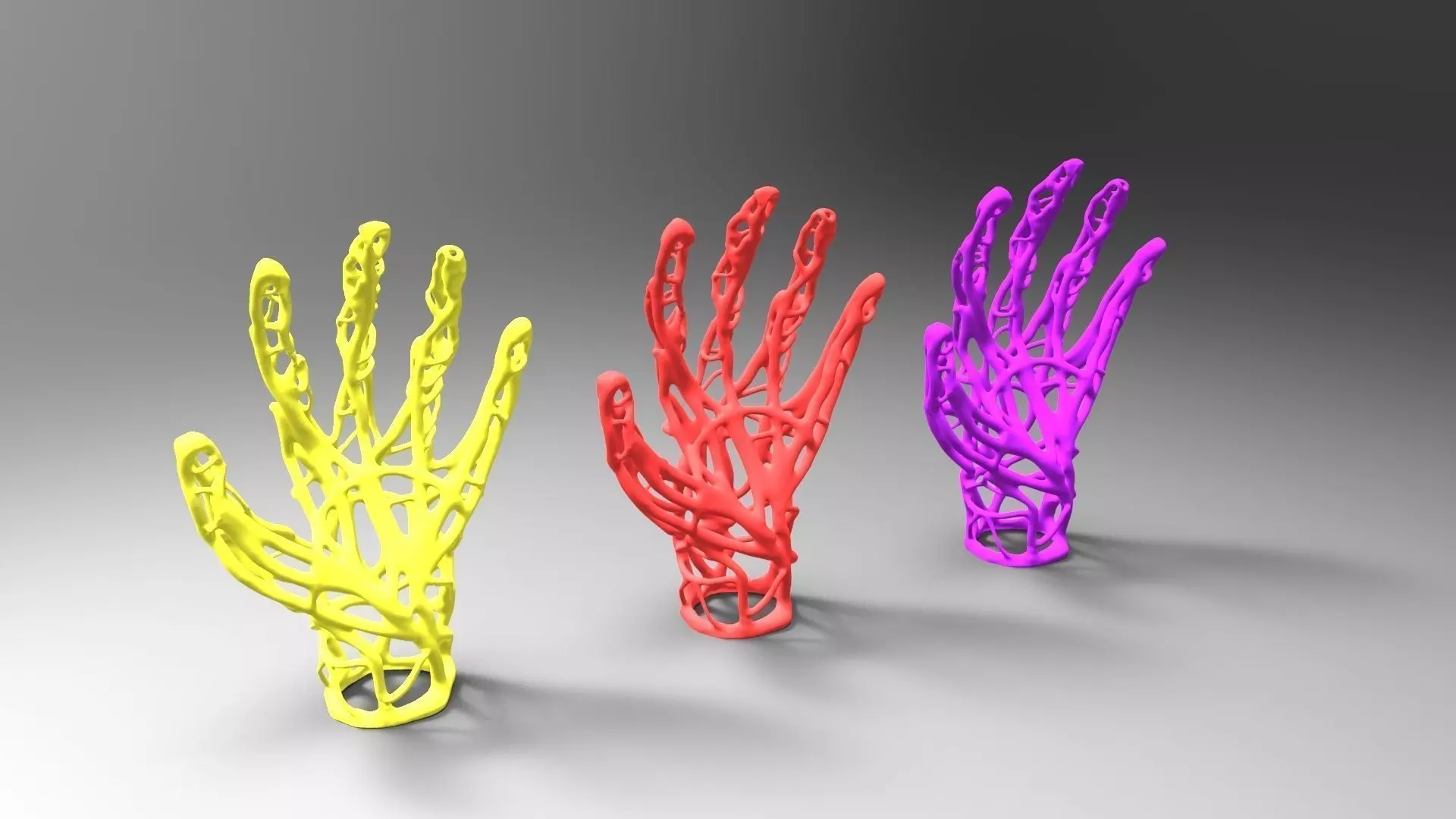 Hand wires  3D print model_0