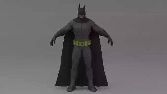 The Dark Knight Batman Concept 3D Model 