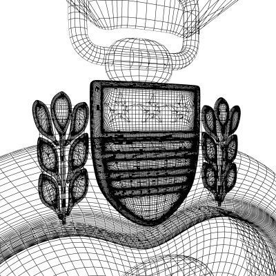 US Medals set 3D Model Collection_26