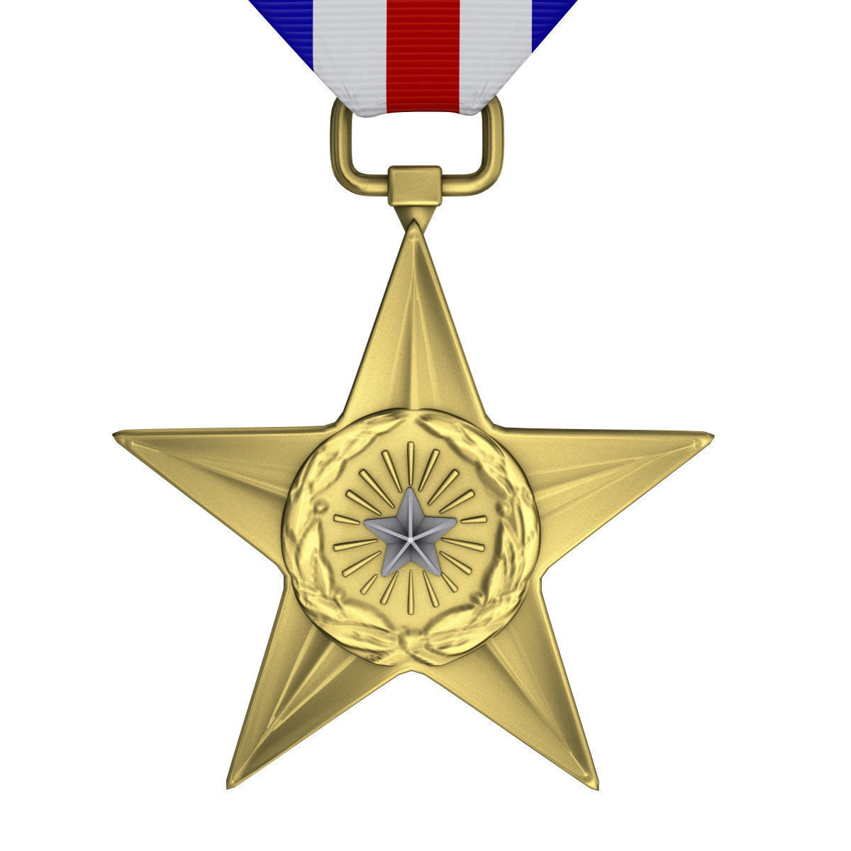 US Medals set 3D Model Collection_8