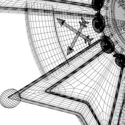 US Medals set 3D Model Collection_21