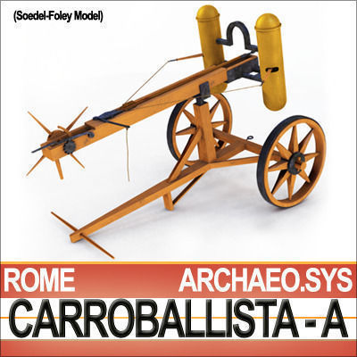 Ancient Rome Siege Machines Collection _5