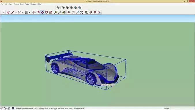 Mazda Furai 3D print model