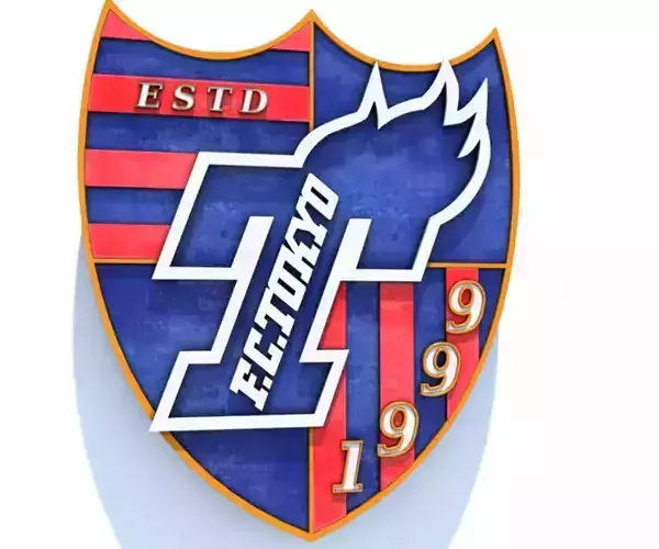 FC Tokyo Crest 3D model