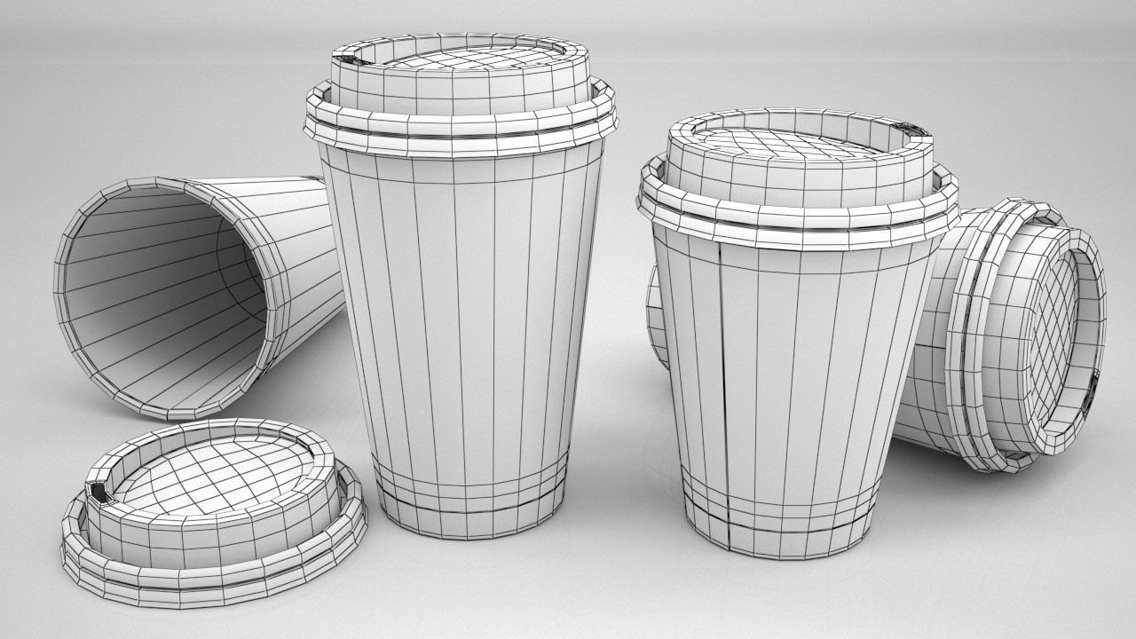 Paper cup coffee free 3D model | CGTrader