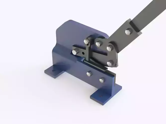 Hand plate shear tools 3D model
