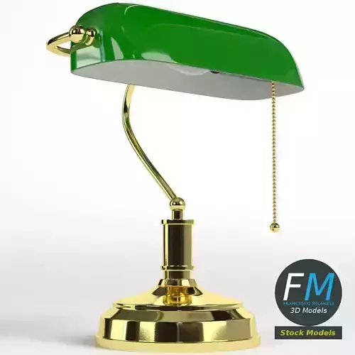 Banker lamp