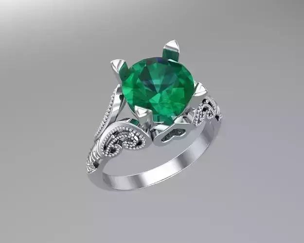 Vintage golden rings NN128