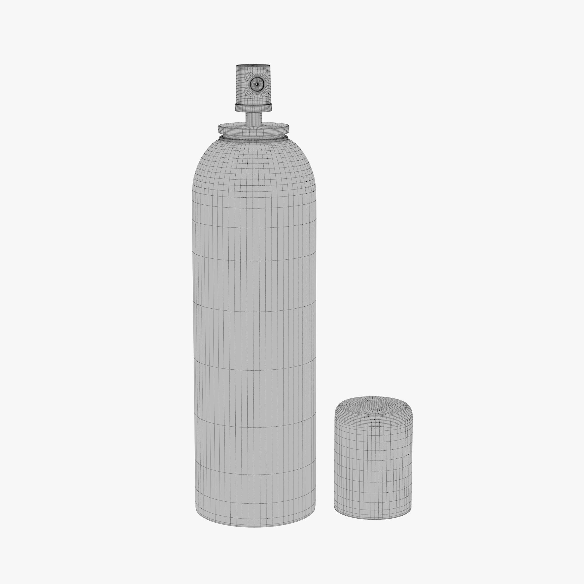 Cosmetics container 24 3D model_2