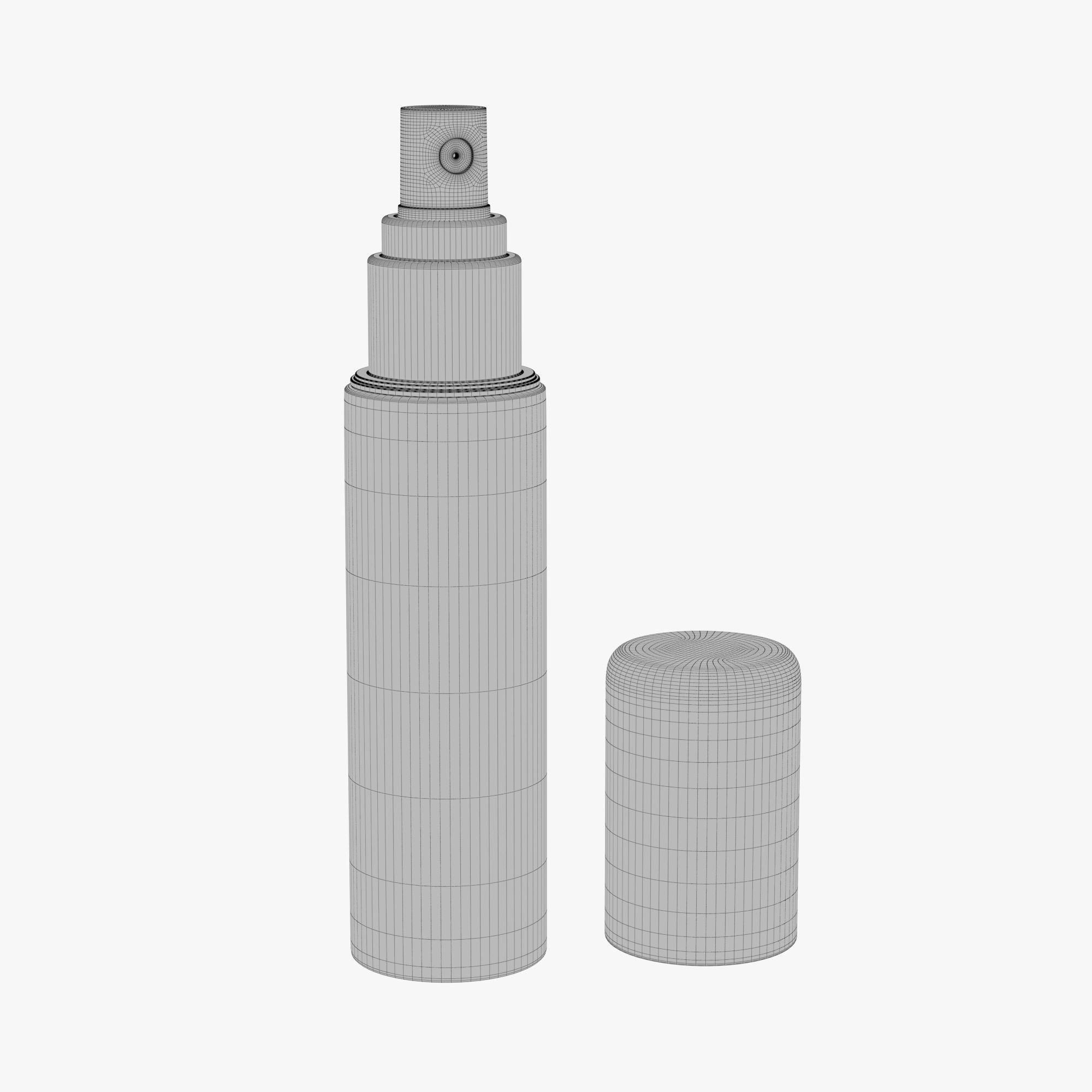 Cosmetics container 23 3D model_2